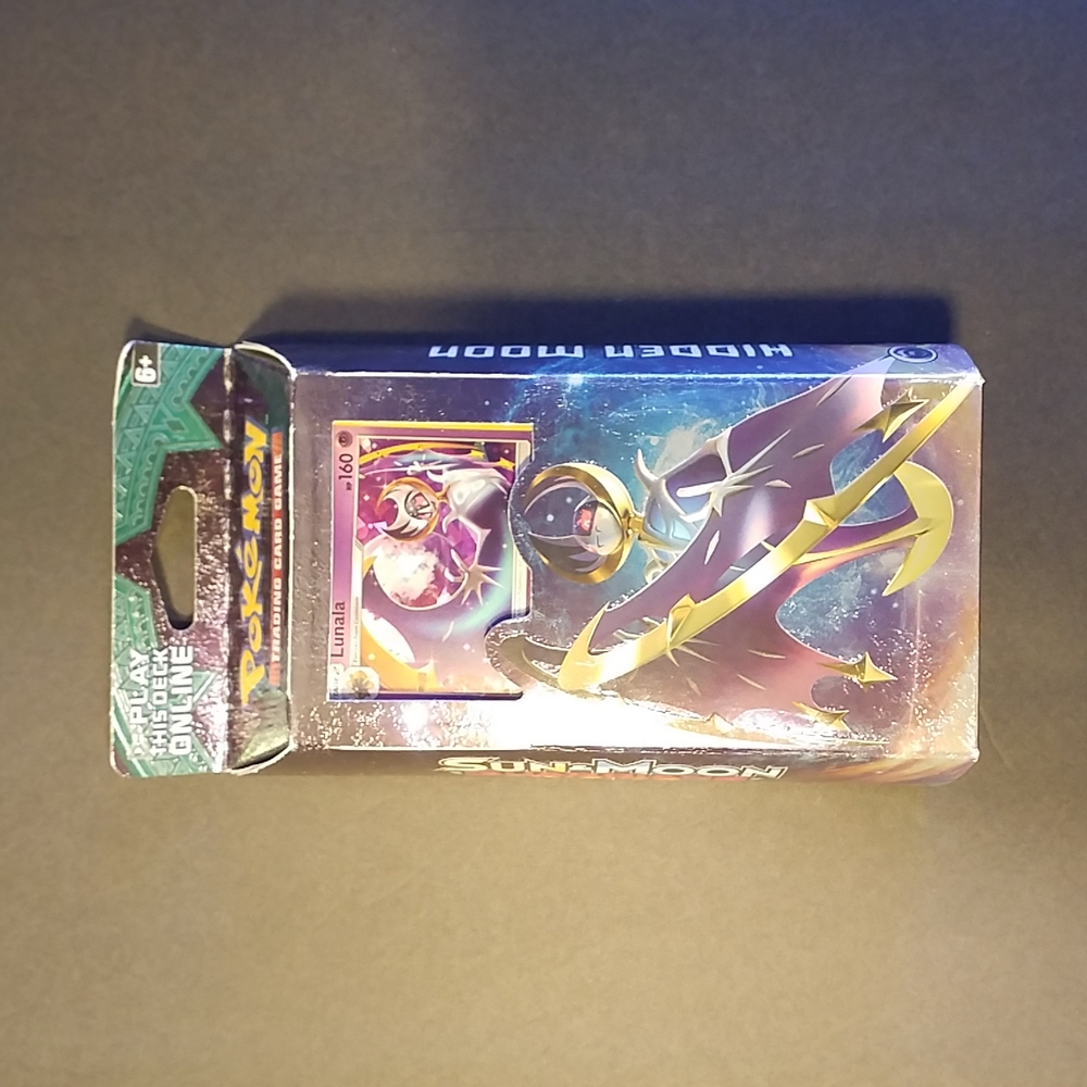 NEW POKEMON GUARDIANS RISING Sun & Moon HIDDEN MOON THEME DECK GAME TRADING CARD